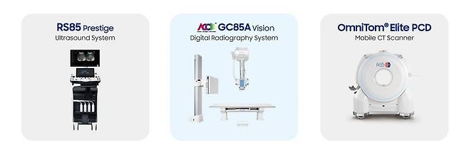 삼성전자 RSNA 참여 제품 [삼성전자 제공. 재판매 및 DB 금지]