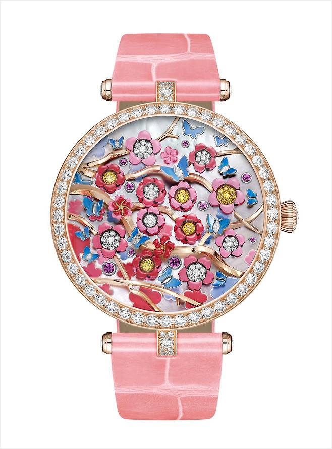 레이디 아펠 에르 플로럴 스리지에(Lady Arpels Heures Florales Cerisier)