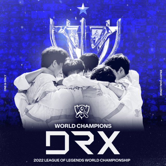 롤드컵 우승팀인 DRX는 선수 전원 재계약에 실패했다.