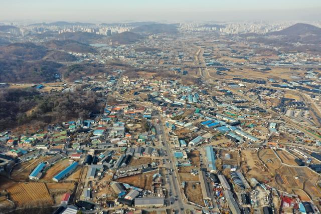 경기 시흥시 일대. 한국일보 자료사진