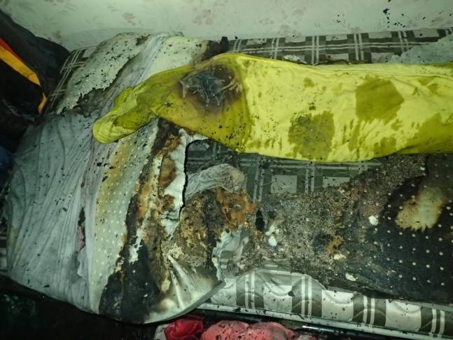 지난해 1월 부산에서 라텍스 매트리스 위에 전기장판을 깔고 잠을 자던 중 불이 나는 사고가 발생했다./사진=연합뉴스DB