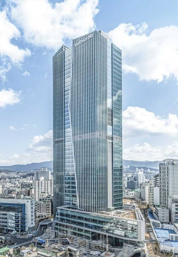 넷마블 신사옥 '지타워' 전경. [사진=넷마블]