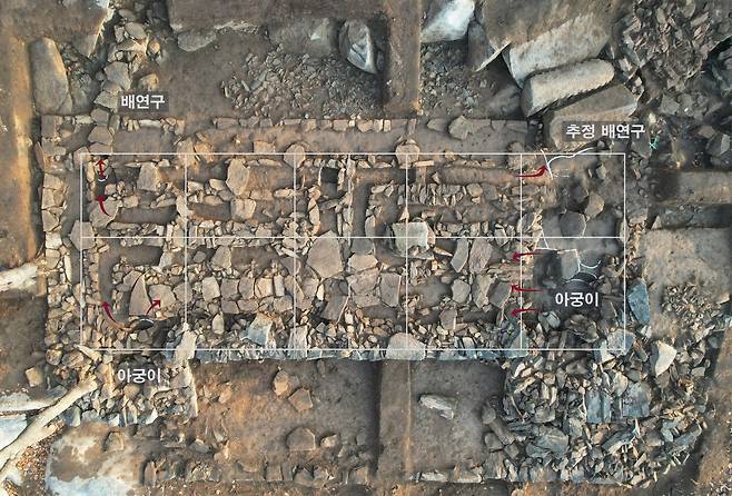 강화 묘지사지(妙智寺址) 대형 온돌 건물지