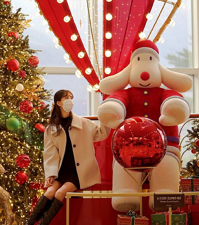 하이원 연말크리스마스데코레이션_하이원그랜드호텔_SNS인증샷 예시