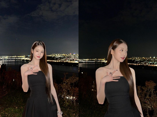 장원영 인스타그램 캡처.