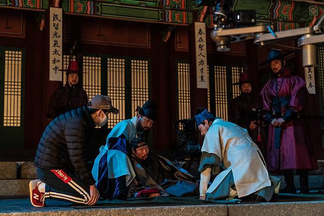 ▲'올빼미' 비하인드 스틸. 제공| NEW