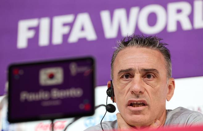 ▲ 파울루 벤투 축구대표팀 감독의 가나전 공식 기자회견은 통역 오류로 혼란이 왔다. ⓒ연합뉴스