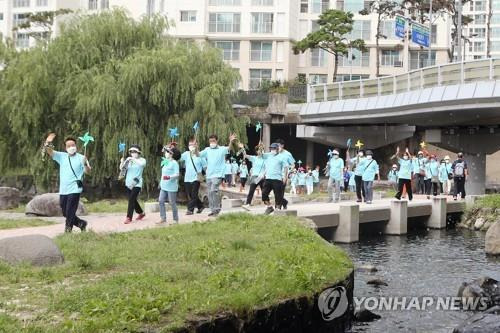 걷기운동(기사와 관련없음) [연합뉴스 자료사진]