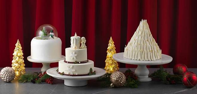 크리스마스 호텔 케이크