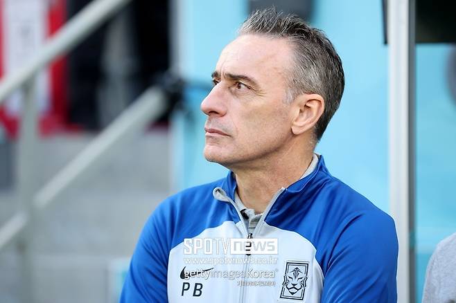 ▲ 가나와 경기에서 파울루 벤투 한국 대표팀 감독.