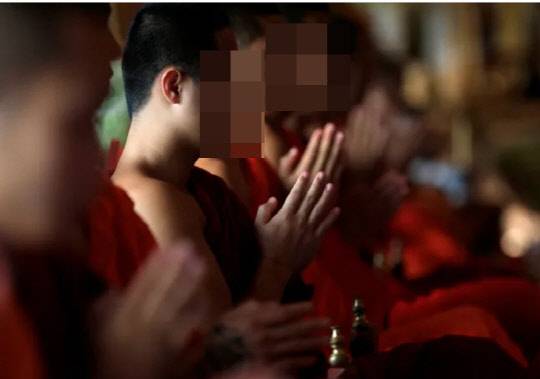 태국 승려들.<로이터=연합뉴스>