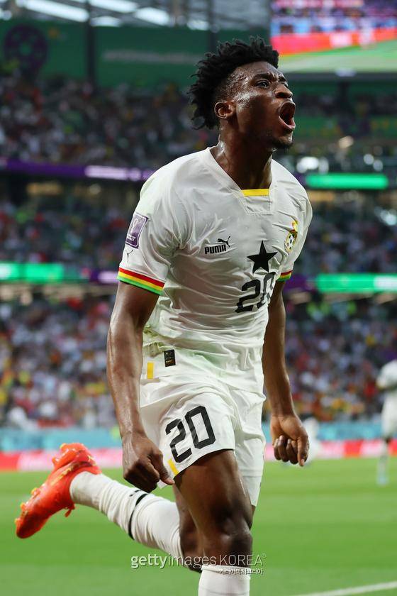 2022 카타르 월드컵 떠오르는 신성 모하메드 쿠두스. 게티이미지