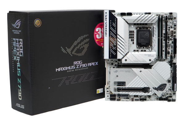 화이트 감성 랩터레이크 보드, Asus Rog Maximus Z790 Apex Stcom | 보드나라/케이벤치