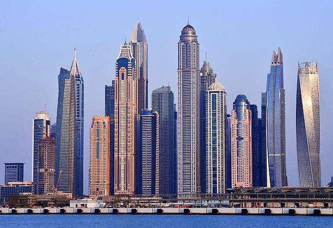 두바이의 마천루들.[AFP]