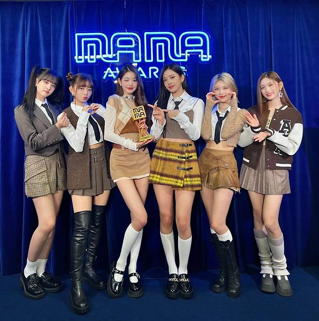▲ 아이브 '2022 마마 어워즈'. 제공ㅣ스타쉽엔터테인먼트
