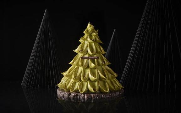 서울신라호텔에서 내놓은 올해 크리스마스 시즌 한정판 케이크인 '화이트 홀리데이' . /신라호텔 제공