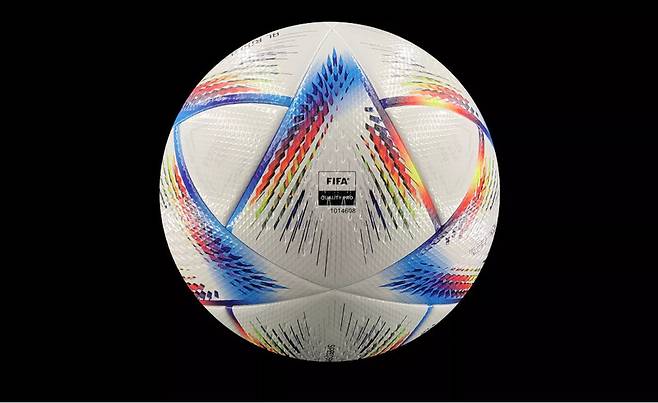 카타르월드컵 공인구 알 릴라. 피파 누리집 갈무리