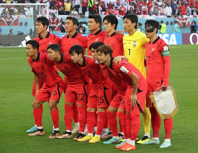 한국 축구 대표팀. 연합뉴스