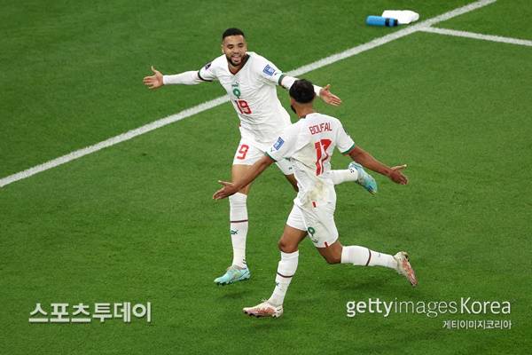 모로코 선수단 / 사진=Gettyimages 제공