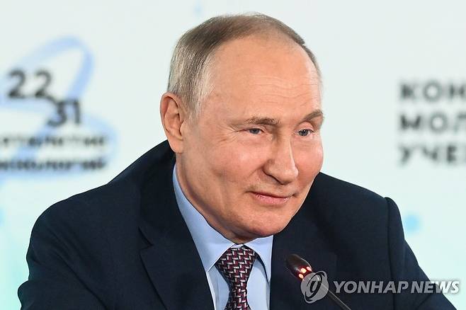 블라디미르 푸틴 러시아 대통령 [타스 연합뉴스 자료사진. 재판매 및 DB 금지]