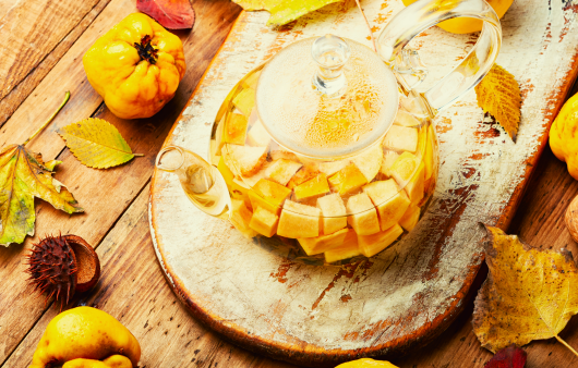 향이 좋고 기침과 가래에 효과가 있는 모과는 차로 마시기에 좋다. | 출처 : 게티이미지뱅크