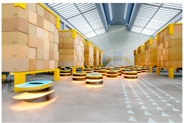 물류로봇 이미지. 미국 자동화발전협회 홈페이지