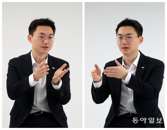 우재혁 애널리스트는 “애널리스트는 숫자 위주로 조사 분석하는 일인 줄 알았는데, 생각보다 프리젠테이션 능력을 필요로 한다는 점을 알아가고 있다”고 말했다.  장승윤 기자 tomato99@donga.com