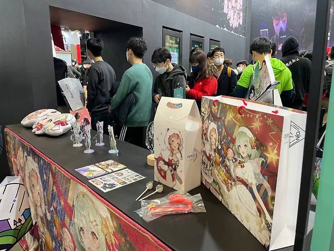 많은 인기를 얻은 에버소울 굿즈