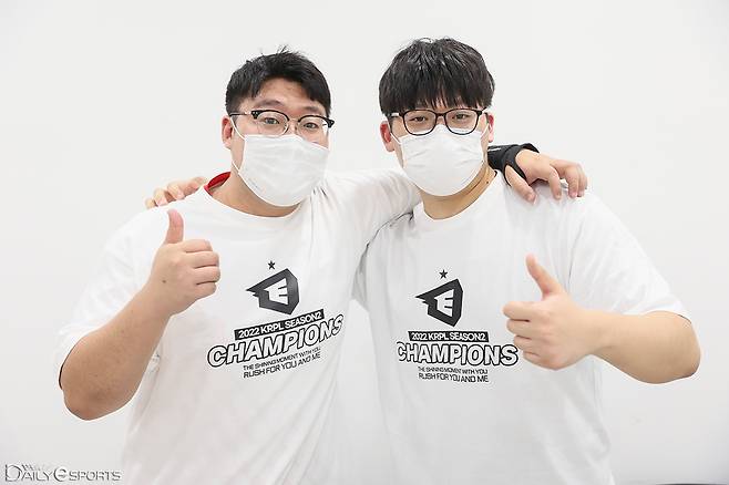 SGA 인천 '헬렌' 최준영(왼쪽)과 '라이트' 김윤수.