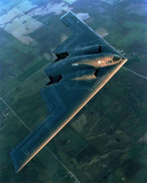 B-2 스텔스 전폭기의 모습. 코리아타임스 자료 사진