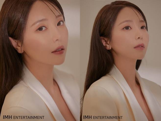 홍진영의 새 앨범이 해외에서 큰 인기를 끌고 있다. /사진=아이엠에이치엔터테인먼트 제공