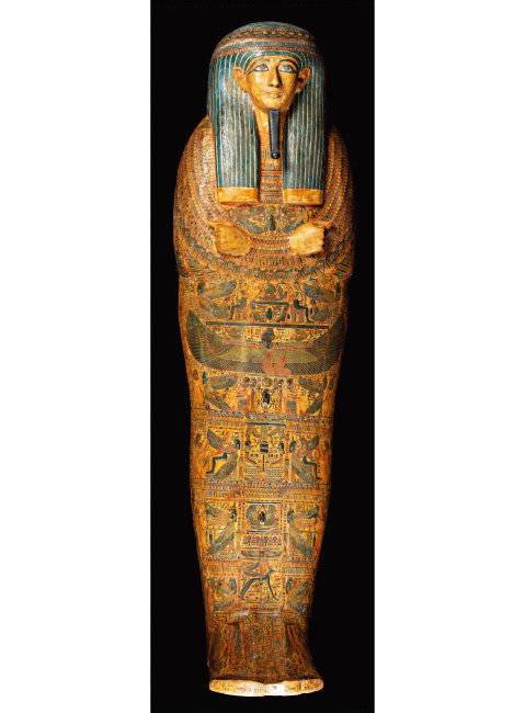 아멘호테프의 내관 | 제3중간기, 제21왕조 (기원전 1076~944년 무렵). 테베, 나무. [사진 제공 · ENA파트너스]