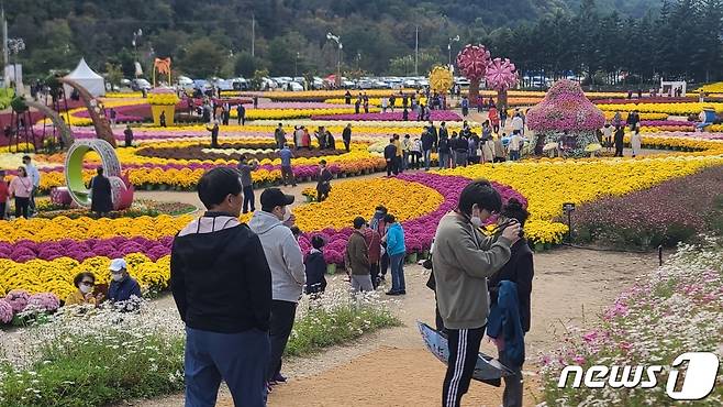 지난 9~10월 열린 제4회 인제가을꽃축제.(인제군 제공)/뉴스1