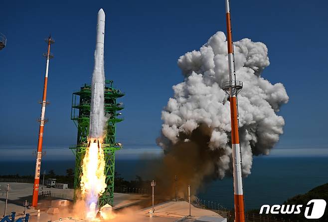 한국형 우주발사체 '누리호'(KSLV-Ⅱ)'. 2022.6.21/뉴스1 ⓒ News1 사진공동취재단