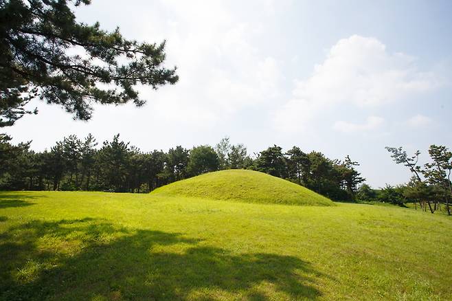 익산 쌍릉 전경 / 사진 = 문화재청