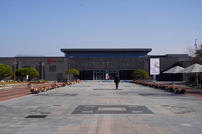 익산 백제왕궁박물관 전경 / 사진 = 정윤지 여행+ 기자