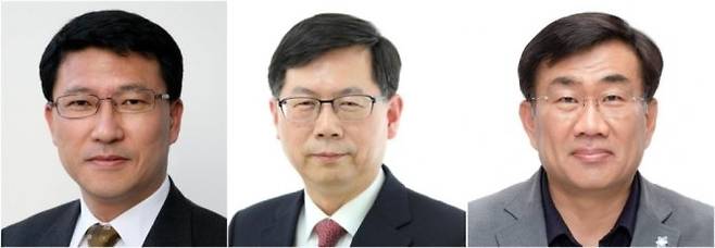한국원자력연구원 원장 후보자 3인, 왼쪽부터 가나다순으로 김학노 원자력연 책임연구원, 백원필 원자력연 책임연구원, 주한규 서울대 원자핵공학과 교수. / 사진=머니투데이DB