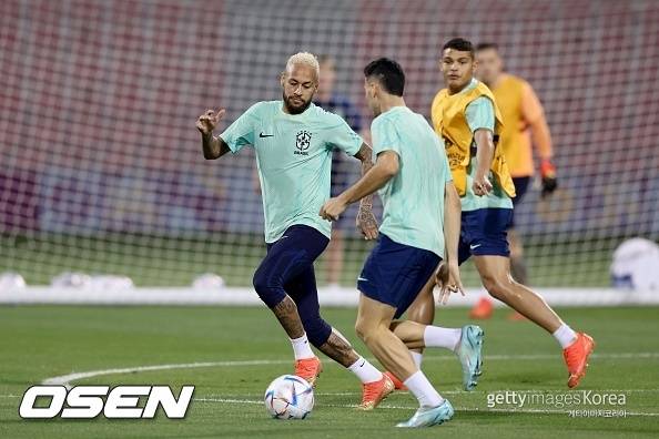 [사진] 훈련중인 네이마르 / ⓒGettyimages(무단전재 및 재배포 금지)