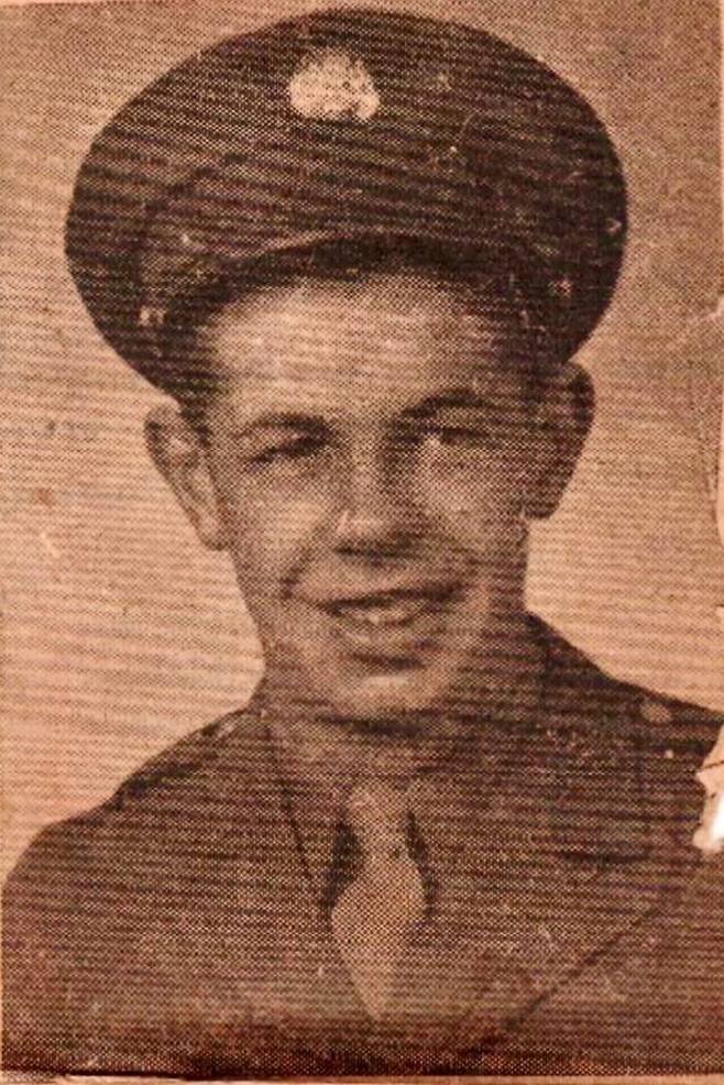 한국전쟁 참전용사인 미군 알프레드 시드니 병장 미 국방부 전쟁포로·실종자확인국(DPAA) 홈페이지에 게시된 알프레드 시드니 병장의 생전 사진. [연합뉴스 자료사진. 재판매 및 DB 금지]