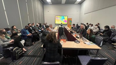 The side event attracted leading experts from around the world. (PRNewsfoto/The Institute of Climate Change and Sustainable Development, Tsinghua)