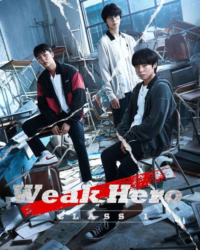 국내에서는 웨이브, 해외에서는 아이치이를 통해 서비스되고 있는 드라마 '약한영웅 Class 1'의 원작 웹툰이 해외에서도 인기다. 사진=웹툰엔터테인먼트 소셜미디어