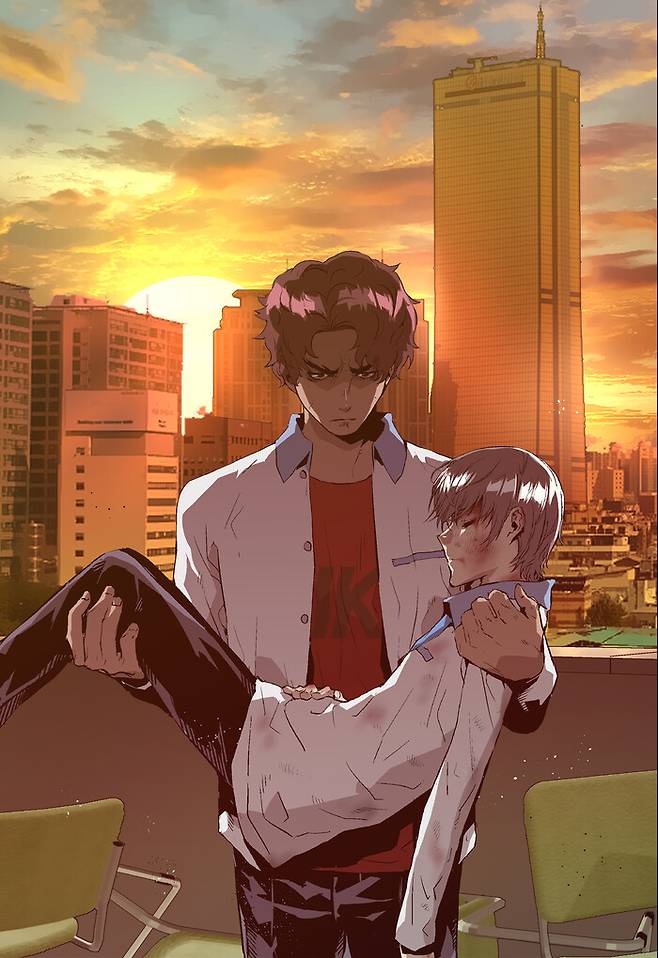 웹툰 <약한영웅> 이미지 ⓒcopyright 재담/ 서패스/ 김진석