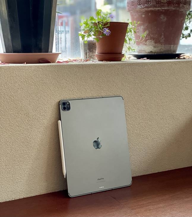 애플 아이패드 프로 6세대./사진=백유진 기자 byj@