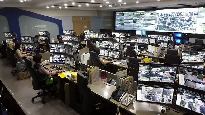 광주 CCTV 통합관제센터 [광주시 제공. 재판매 및 DB 금지]
