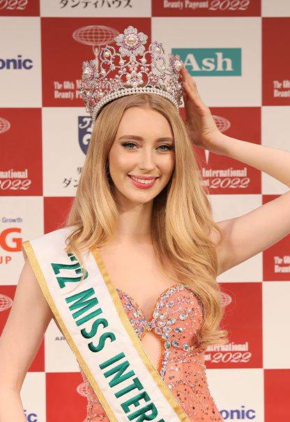 '미스 인터내셔널 세계대회 2022' 우승자 독일 대표 자스민 셀버그. /미스 인터내셔널