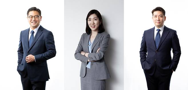 법무법인 이제 김문성·김지현·임도형 변호사.