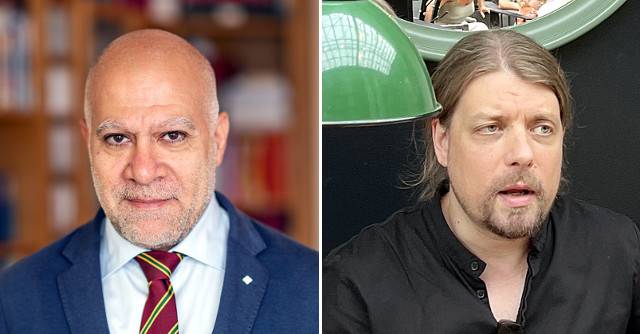 온라인상의 혐오 표현을 잡아내는 알고리즘을 개발한 나자르 아크라미(왼쪽) 스웨덴 웁살라대 교수는 혐오 댓글의 위험성을 경고했다. 아테 옥사넨 핀란드 탐페레대 교수는 지난 8월 핀란드 헬싱키 한 카페에서 가진 인터뷰에서 온라인 플랫폼이 혐오 표현 대책 수립에 보다 적극적으로 나서야 한다고 강조했다.