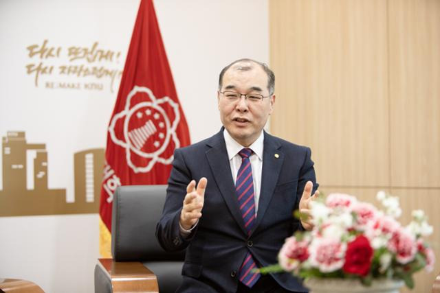 홍원화 한국대학교육협의회 회장. 경북대 제공