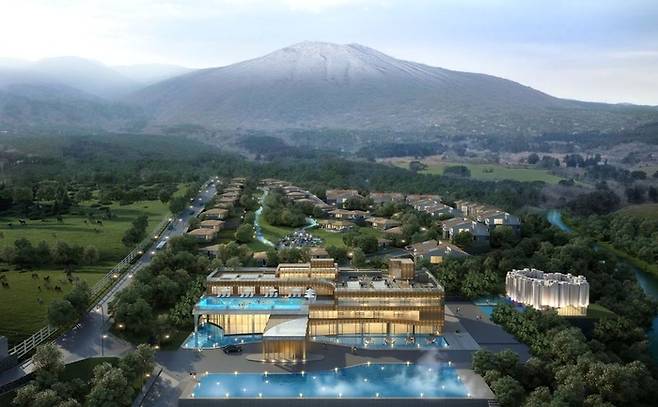 엠버 휴어 힐 호텔&리조트 조감도 / 사진 = 엠버호텔그룹