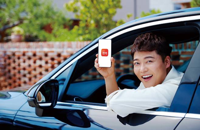 엔카닷컴 디지털 캠페인 광고 모델 방송인 전현무 /사진제공=엔카닷컴